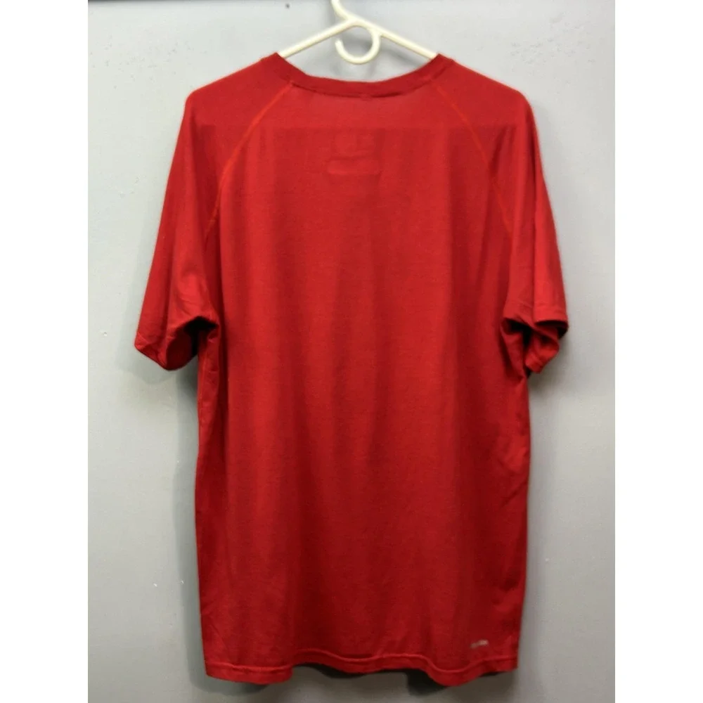 Louisville Cardinals Shirt Mens XL Red Football Showtime‎ Climalite Adidas Tee